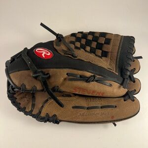 Rawlings Renegade R125B 12.5” Baseball Glove RHT Throw Brown Black